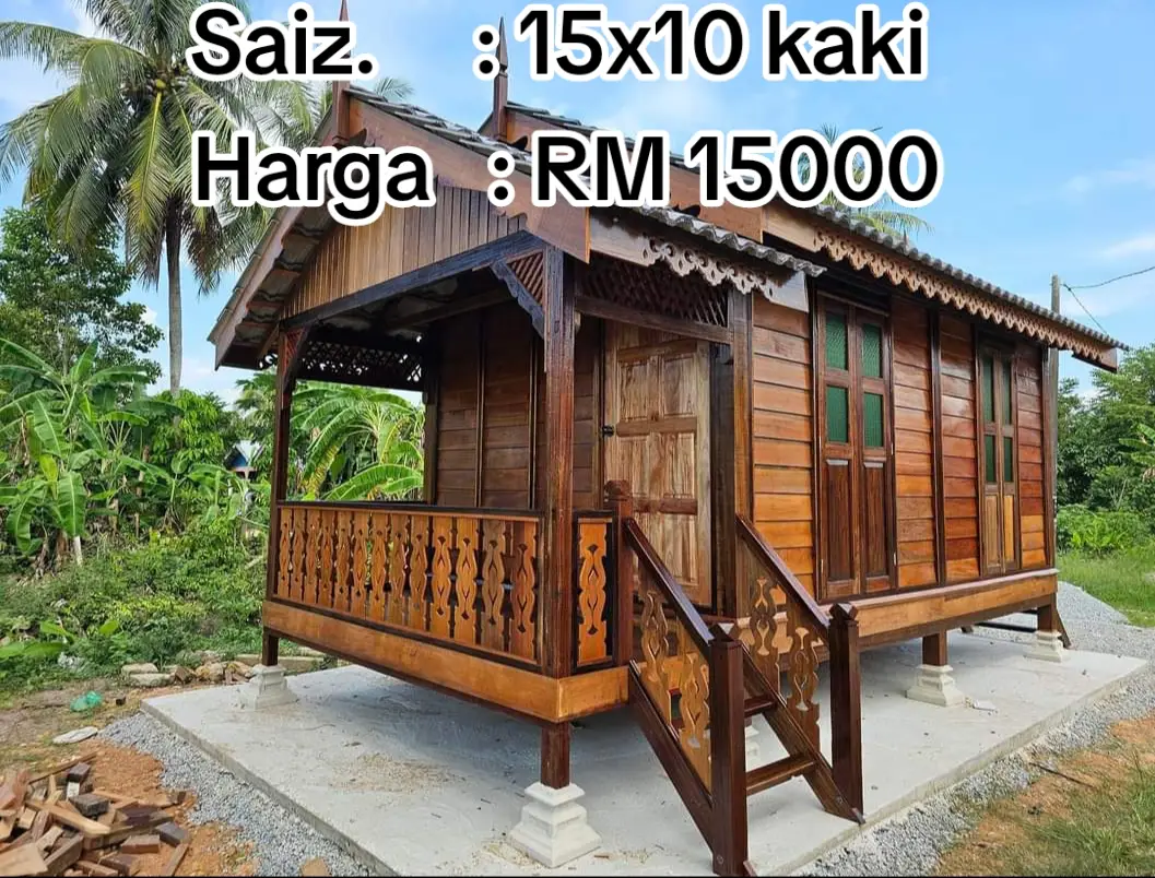 Saiz.     : 15x10 kaki  Harga   : RM 15000 3 macam kayu Kayu cengal, kayu merawang,kayu kelak Jenis bumbung Ginting,Asbestos,Shingles,Atap Shera PERCUMA PENGHANTARAN & PEMASANGAN DAPAT COVER SEMUA LOCATION Catalog gazebo Amanah 👇 Website:  http://www.gazeboamanah.com Facebook:  https://www.facebook.com/profile.php?id=61561889456476&mibextid=ZbWKwL Tiktok: http://tiktok.com/@gazebo_amanah INSTRAGRAM https://www.instagram.com/gazeboamanah?igsh=MWl2cDg1cnJkMzJsdw== #gazebo #furniture #taliair #danishsenibinakreatif #pumpkins #awning #parithajiamin #homegrown #fresh #butterflyflyingaround #jepara #woodworking #tukangkayu #maingate #kerjabesi #steambath #custommade #princesssyy #paritbuntar #hammocks #fish #rumahkayu #indoor #wooddesign #perabot #kitchencabinet #ironwork #doorpanel #refresh #babycot #pergola #buaian #gazebo #malaysia #furniture #travel #taliair #kualalumpur #danishsenibinakreatif #travelphotography #pumpkins #travelgram #awning #asia #parithajiamin #photography #homegrown #instatravel #fresh #wanderlust #butterflyflyingaround #penang #jepara #photooftheday #woodworking #instagood #tukangkayu #nature #maingate #holiday #kerjabesi #kl