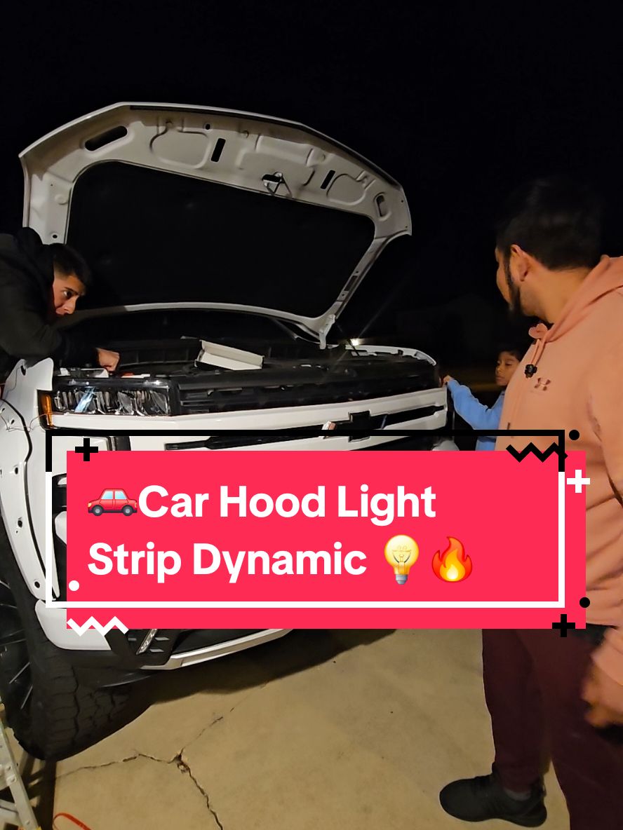 Las luces virales de TikTok ✨🚗: Car Hood Light Strip, Dynamic 💡🔥#carhoodlightstrip #carhoodledlight #carhoodlightstripdynamic #luces_led #samyourtaxes 