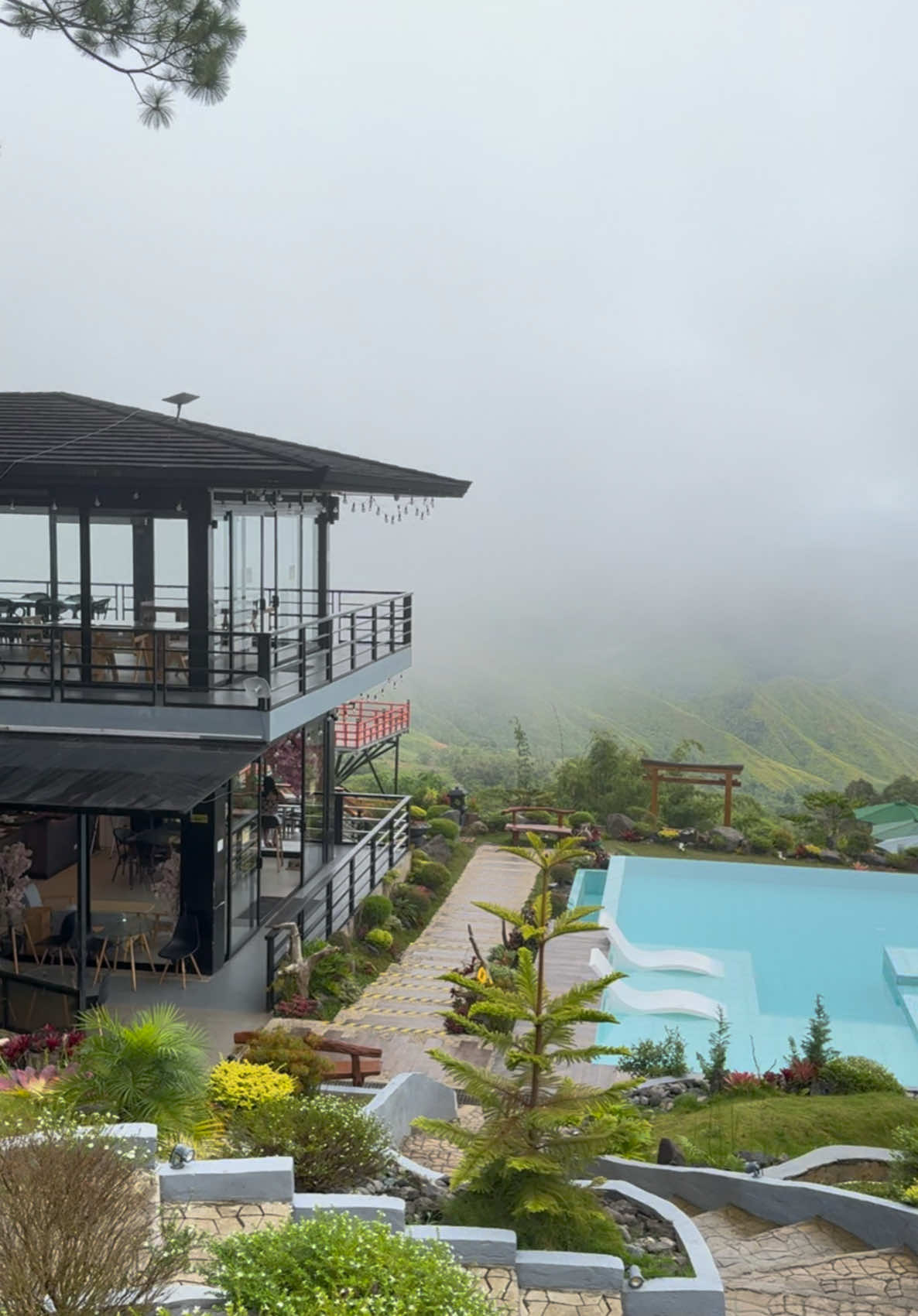 Sea of Clouds Mountain View Resort⛩️ #whenindavao #bukidnondavaoroad  #seaofclouds #mustvisit #fyp