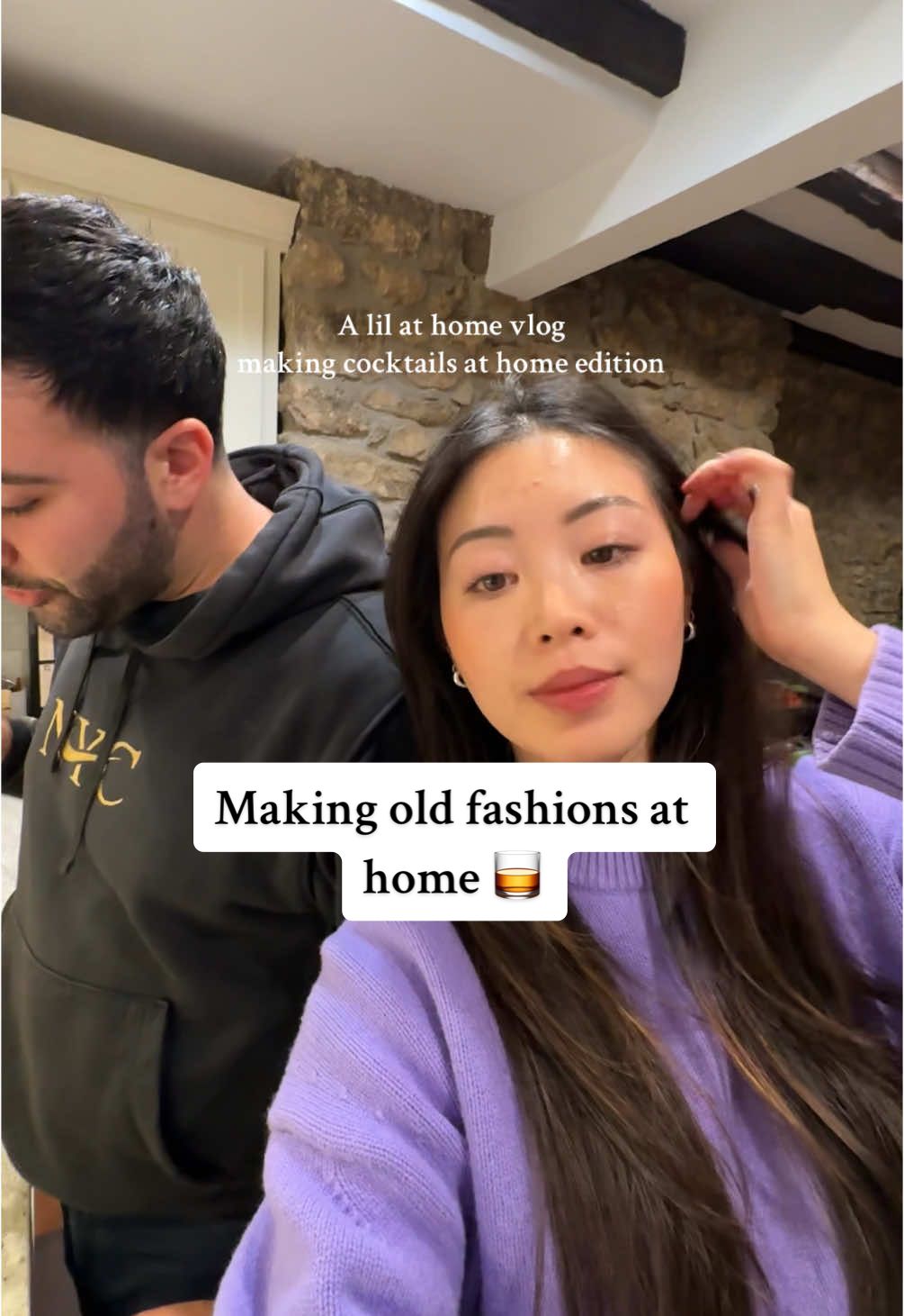 Love a good old fashion always, especially smoked #oldfashion #cocktails #Vlog 