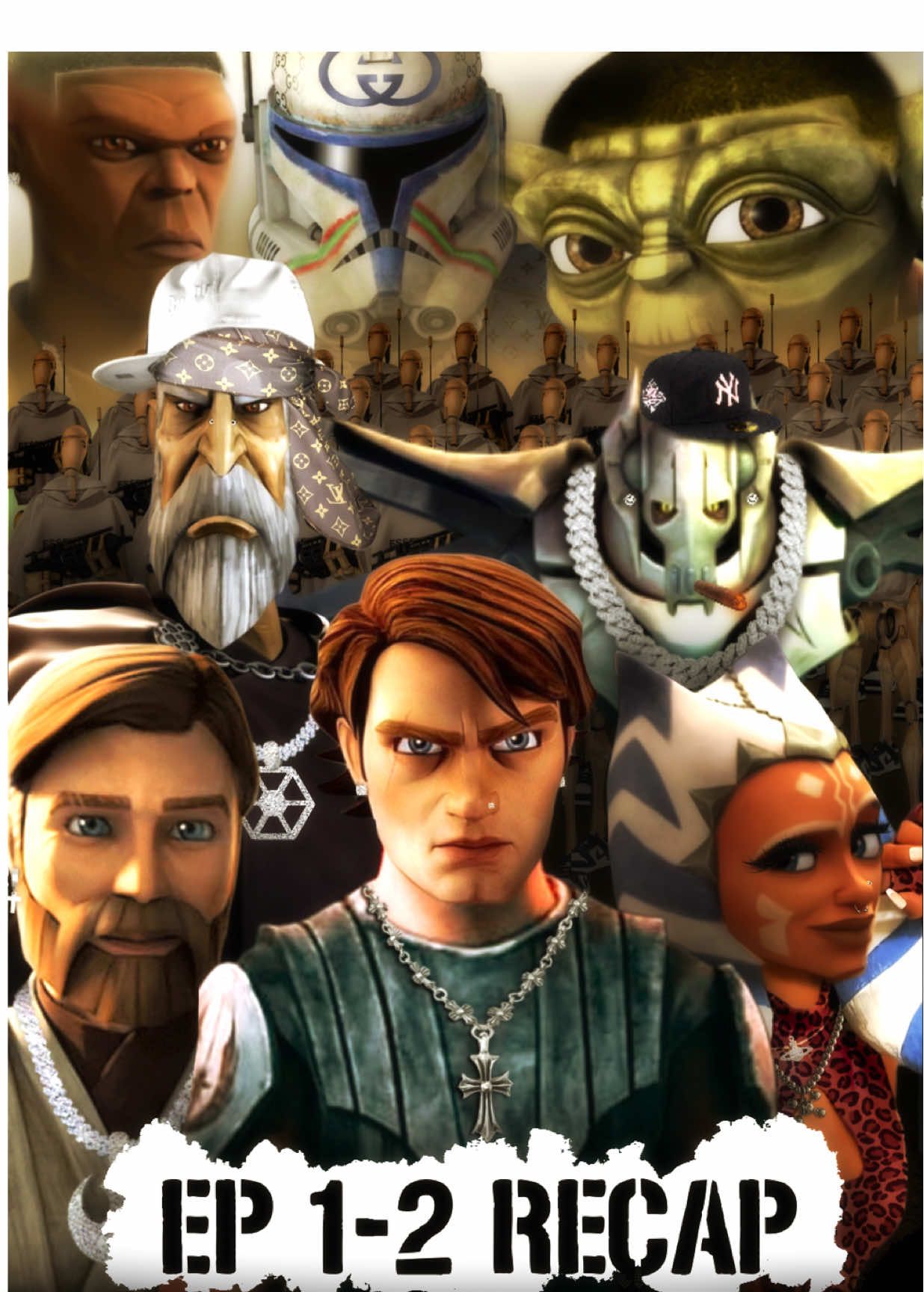 guys help me come up w the plot for ep 3 #starwars #anakinskywalker #yoda #meme #clonewars 