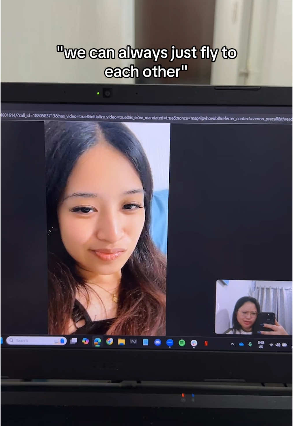 the things you do 😌 #videocall #bestie #longdistancefriendship #gravityfalls #fyp #bff #transition @Iyya 