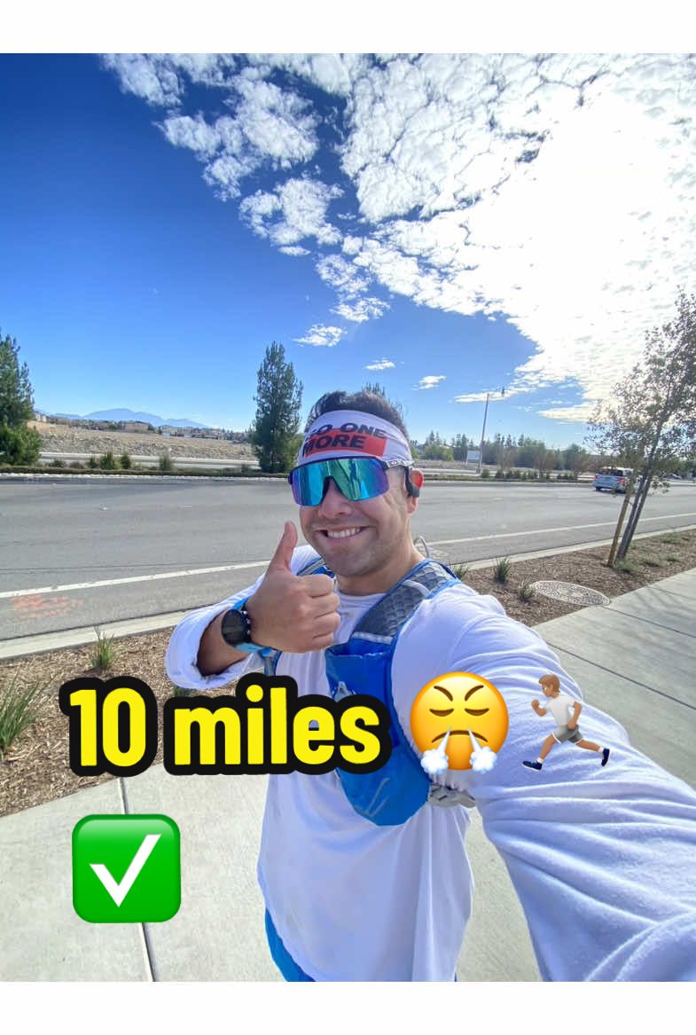 Marathon Prep: 10 miles  Wanted to push myself and throw intervals and MP miles in this long run.  Workout:  1 mile WU 5 intervals, 1/2 mile each (9:15-9:30) 0.3 mile recovery  2 miles MP 0.3 mile recovery  2 miles MP 0.5 mile CD                       GO ONE MORE!!  #garmin #garmin245 #Running #runningtraining #runninghalfmarathons #runningforlife #runninghealth #hoka #hokaoneone #hokafans #lululemon #fleetfeet #feetures #motivation #motivationalquotes #healthiswealth #stance #sock #goonemore #nevergiveup  #CapCut 