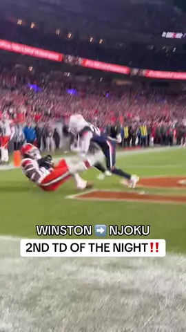 Perfect pass from Jameis to Njoku for six! 🎯 #NFL #football #Browns