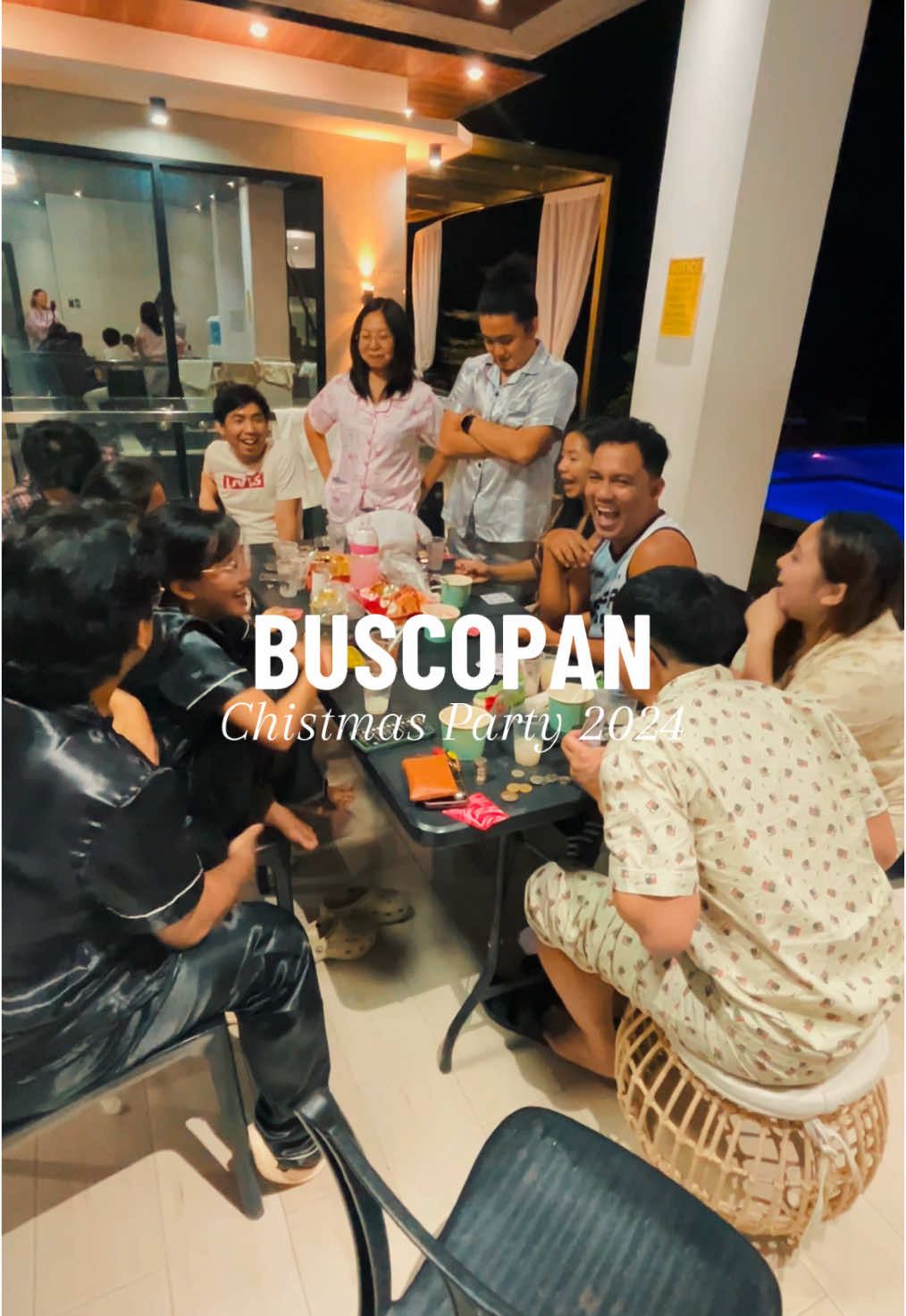 ‘Till next year!  #buscopan #christmasparty2024 #friends #whiteelephant #jisulife #inbetween 