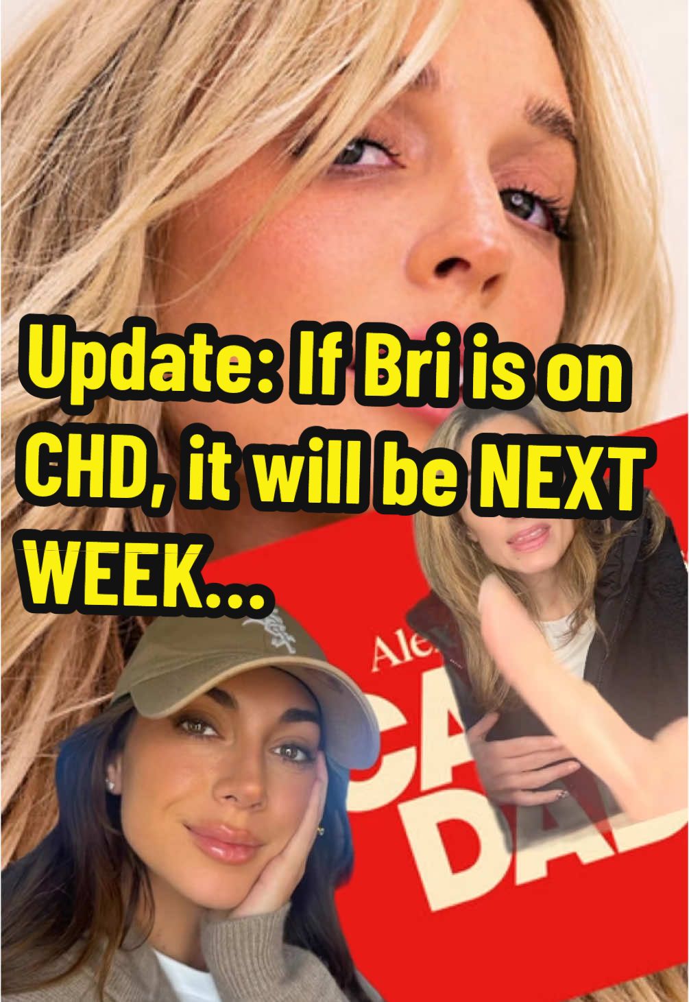 I still think Bri is going to be on CHD, BUT not this week! #briannachickenfry #callherdaddy #podcast #zachbryan #alexcooper #halliebatchelder #greenscreen