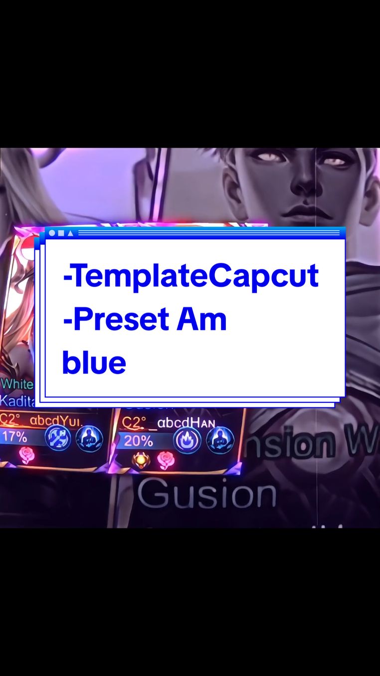 #CapCut VERSI TEMPLATE klik logo Capcut . @𝐂𝟐° _αbᴄdHᴀɴ.  . #preset? #mobilelegends #ekspresikandengancapcut😎 #templatecapcut #yuwitemplate #template #yuwitemplate #template #game #blue #blue #yuwipreset 