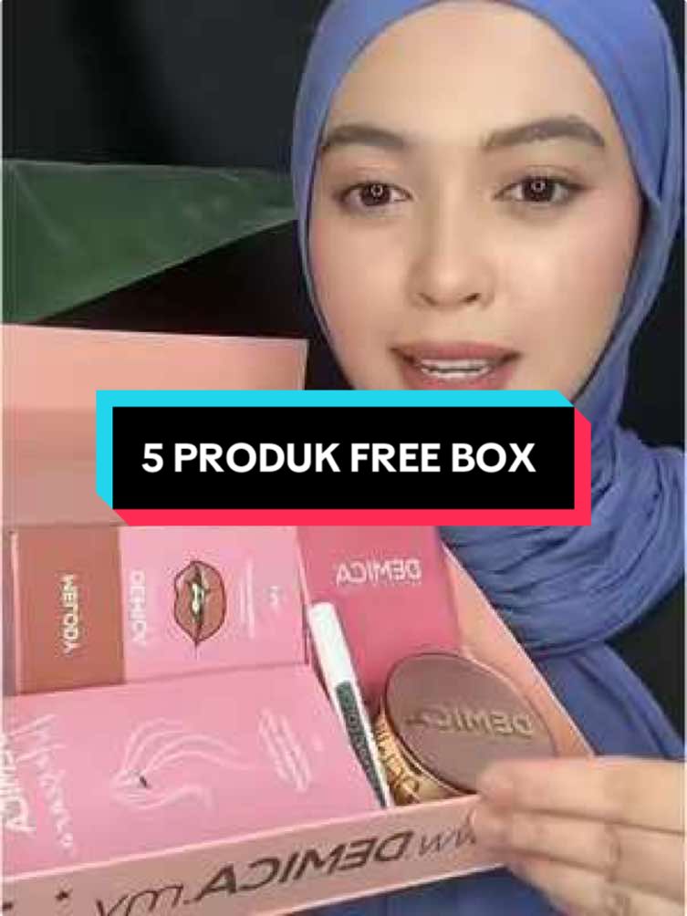 SET MAKEUP RM45 korang akan dapat 5 item termasuk box🥰