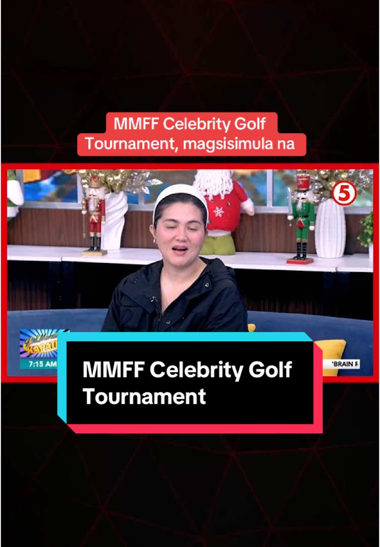 Makikilaro ang big stars ng Metro Manila Film Festival entries sa kauna-unahang MMFF Celebrity Golf Tournament.  #GudMorningKapatid #News5 #GuMKPasadaBalita | via Denisse Valdesancho 