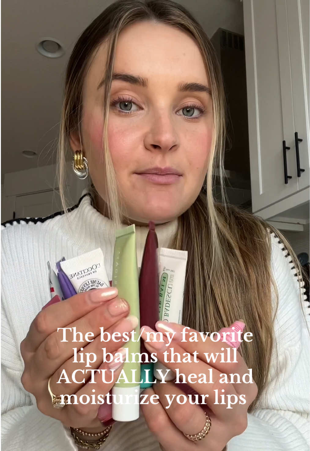 A lot of you have been asking which lip balms are my favorite! Now that it’s dry season these are a must 🤌🏻🤌🏻 #lipbalm #lipbalms #lipmoisturizer #lanolips #summerfridays @Lanolips @Tower 28 Beauty @AquaphorUS @Summer Fridays @LOCCITANE @Mario Badescu 