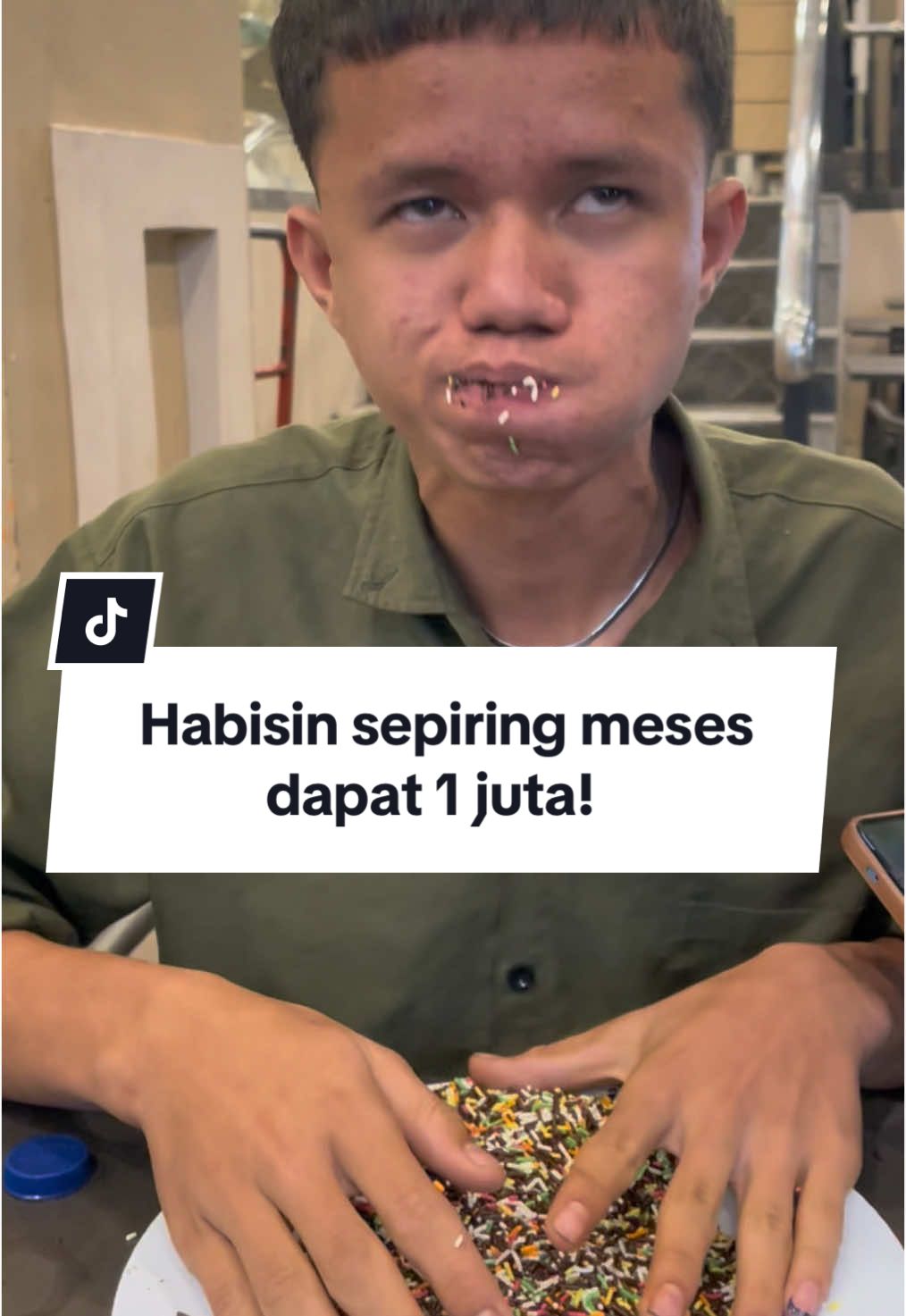 Yakin banget abangnya..😁 #langsungajakitagas 