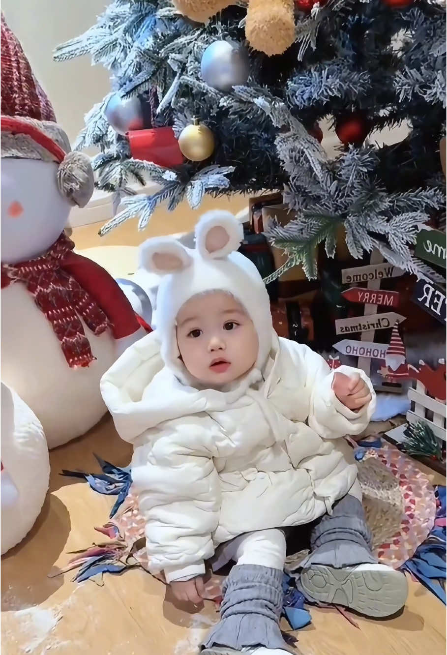 คุณชอบความน่ารักแบบนี้ไหม #baby#babybear #cutebabyvideos 