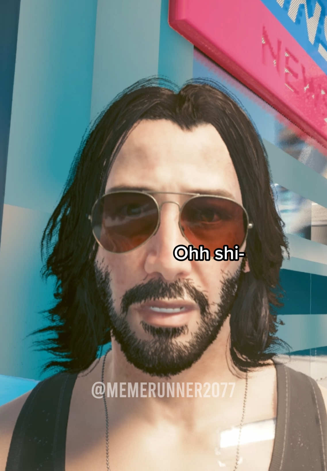 Johnny Silverhand Ahh Post 😭😭 #cyberpunk2077 #cyberpunk #cyberpunkmemes #cyberpunkedgerunners 