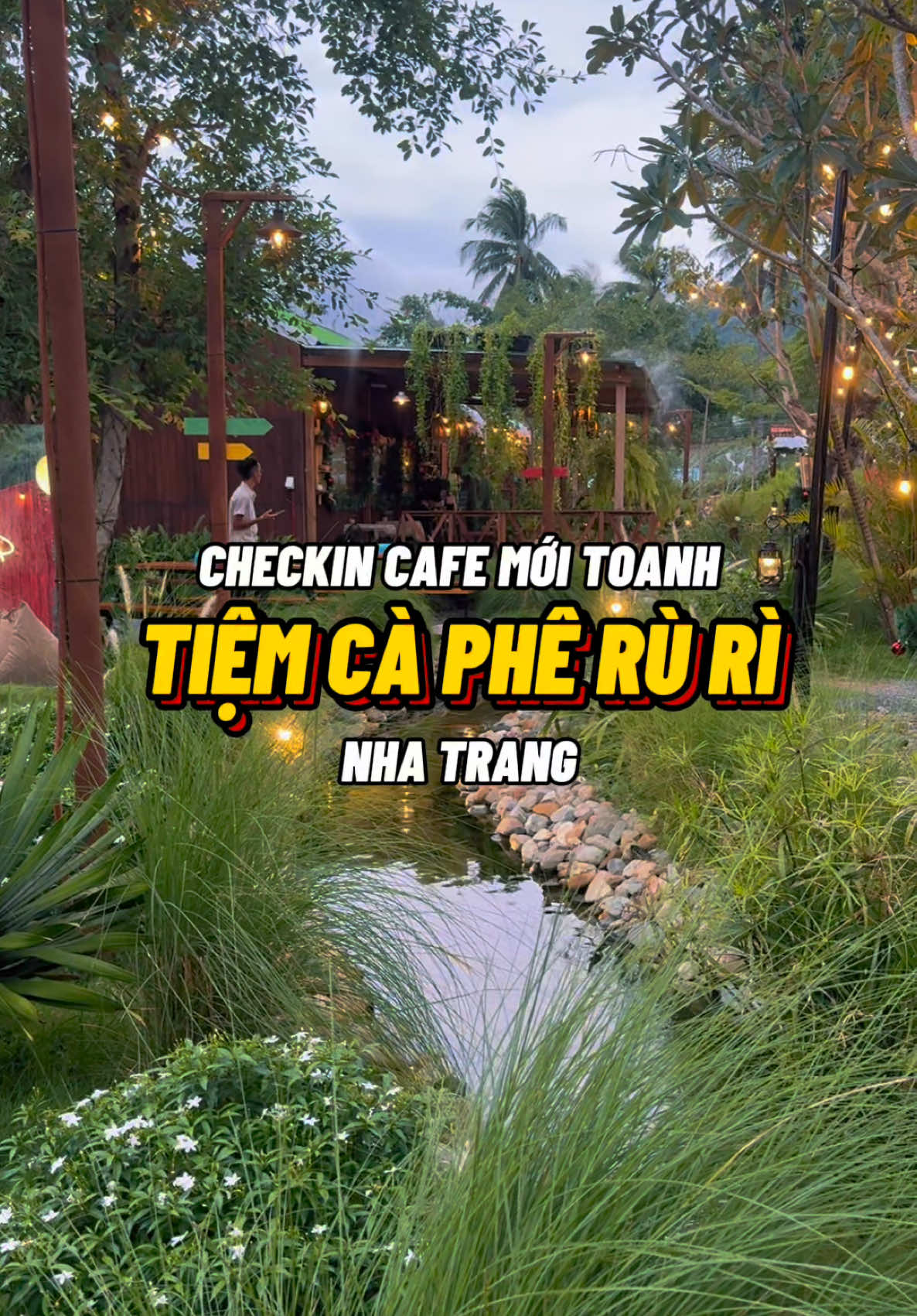 Checkin một quán cafe mới toanh với không gian rộng rãi nhiều cây xanh và view thì phải nói là giống Đà Lạt thu nhỏ ở Nha Trang🌠🏙️ #tulangthang #nhatrang #anuong #checkinnhatrang #anuongnhatrang #reviewanuong #cafe #ruri 