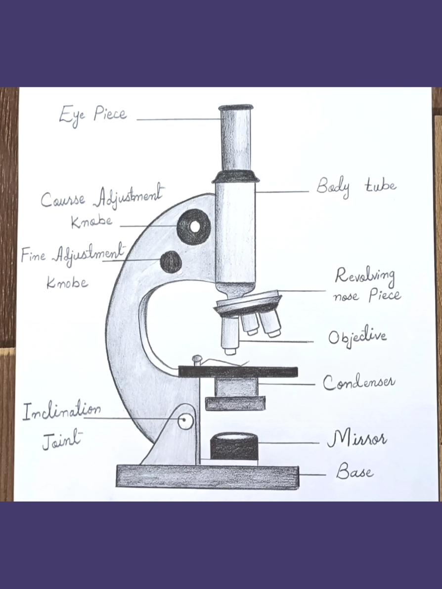 How to Draw Compound Microscope  #art #viral #trending #foruoupage #foruyou #jeshart #microscope #drawing 