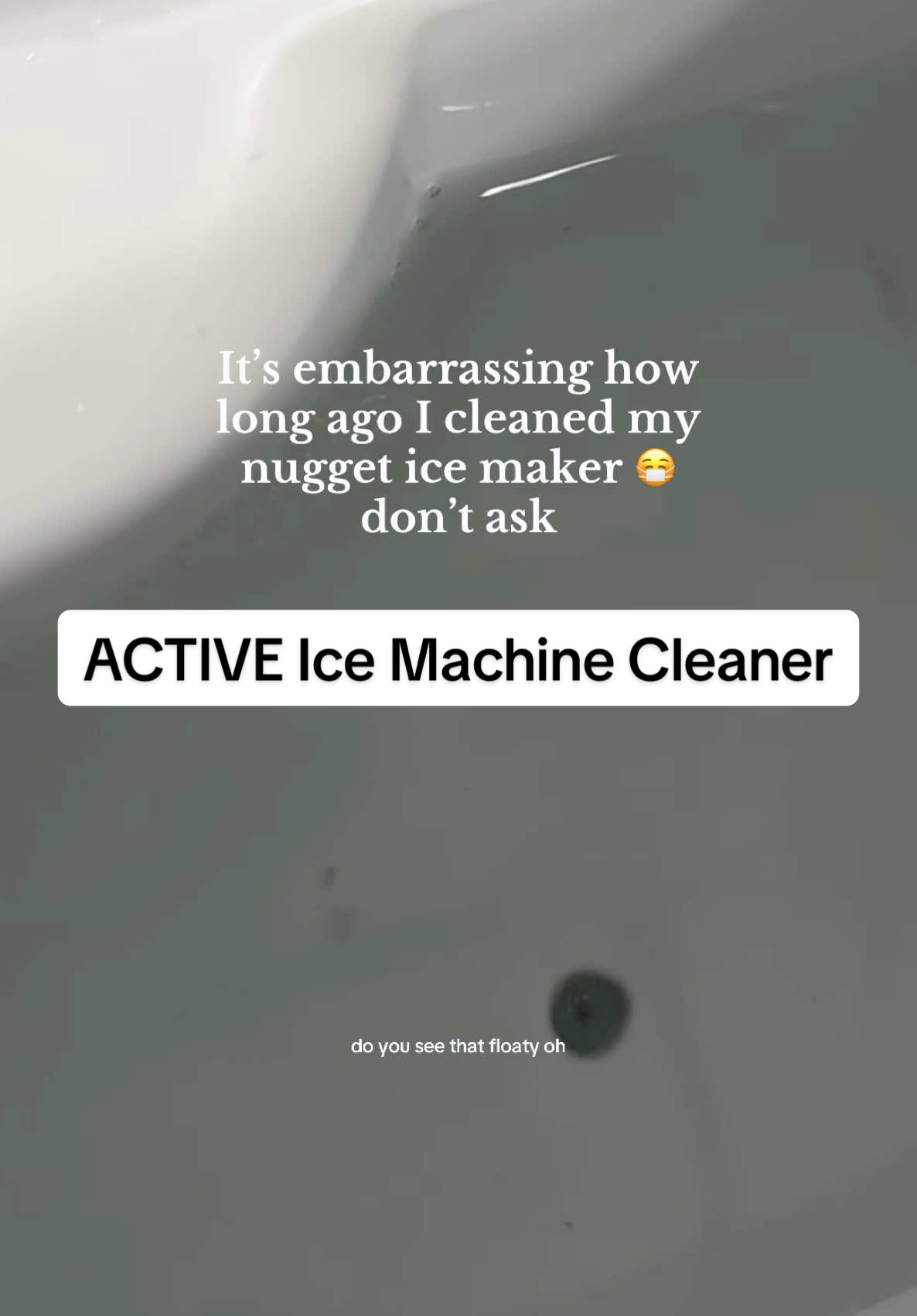 😷 Dont be gross like me.  #icemachinecleaner #activeicemachinecleaner #cleaningicemachine #cleaninghacks  #tiktokshopcybermonday #tiktokshopholidayhaul #giftguide #christmas2024 #launchpadcompetition #launchpadbfcm 