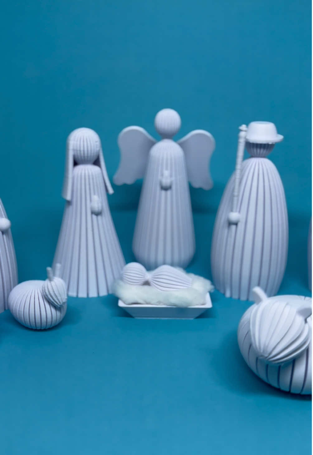 Presépio Moderno Minimalista - Enviamos para todo Brasil 🇧🇷 link na bio da nossa loja na Shopee! #presépio #presépionatal #shopee #natal #christmas #nativityscene 