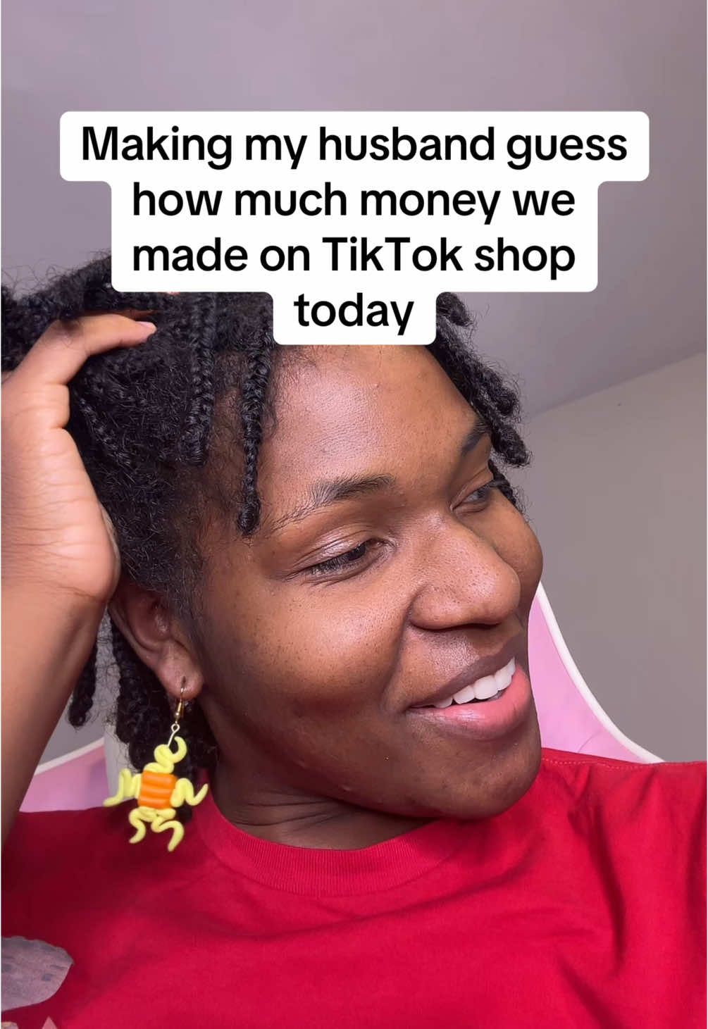 My husband talking about “is this real” 😂😂😂😅  I appreciate everyone who has shopped products that I love from my showcase ❤️❤️ I teach on my live but I also have a video course in my bio #tiktokshopaffiliate #fyp 