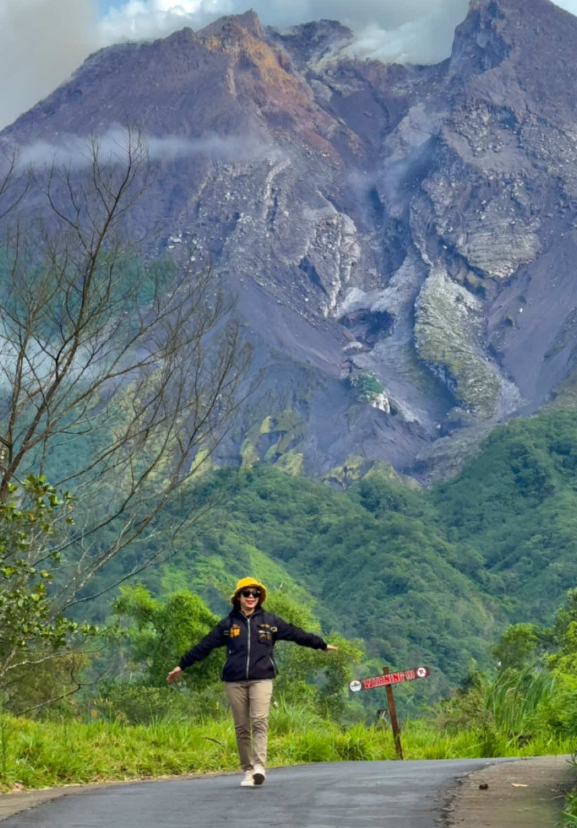 Yakin berani ke merapi sedekat ini