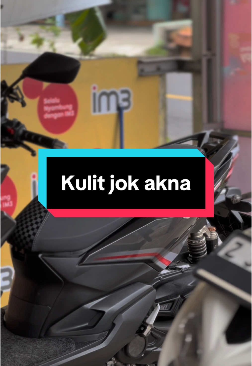 Kulit jok dari akna emang paling pas #kulitjok #akna #kulitjokmotor #vario160 #variomodifikasi 