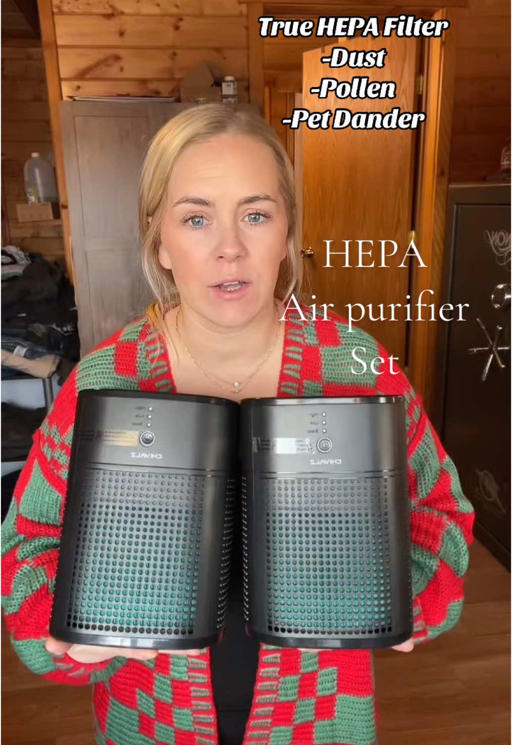 2 Pack of Air Purifiers on sale right now for a super great deal! #airpurifier #hepaairpurifier #allergies #purifier #cleanair #holidayhaul #tiktokshopholidayhaul 