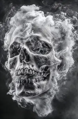 Where there’s smoke, there’s mystery—unveiling the haunting allure. 💀🔥 #SmokeySkull #DarkArt #AIAnimation #MysticVibes #SkullAesthetic #EerieElegance #DigitalArt #MacabreBeauty #ShroudedInSmoke