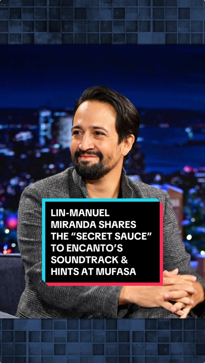 Lin-Manuel Miranda shares the “secret sauce” to Encanto’s soundtrack and hints at what’s in store for the upcoming Mufasa: The Lion King soundtrack 👀 #FallonTonight #TonightShow #LinManuelMiranda #Encanto #TheLionKing #Mufasa #JimmyFallon 