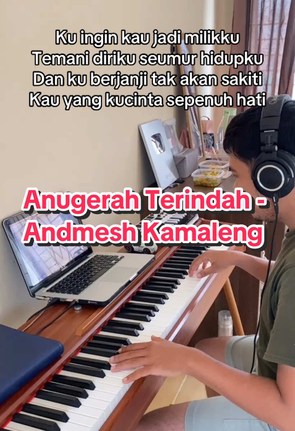 Anugerah Terindah - Andmesh Kamaleng #pianofyp #pianoinstrumental #andmeshkamaleng #pianokaraoke 