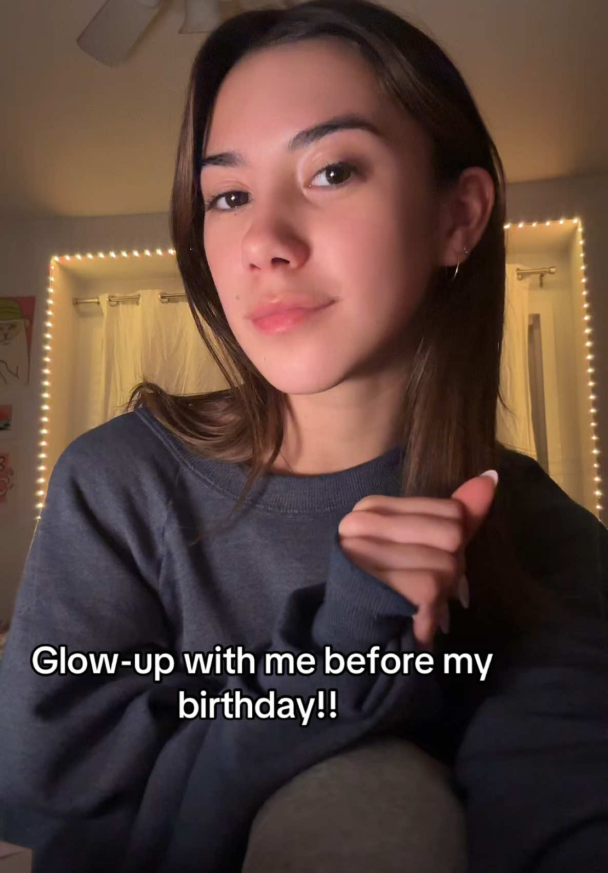 Little night time get ready with me is a little extra special!! Lets try and Glow up before my birthday! 🥳❤️ #grwm #grwmforbed #grwmskincare #grwmskincareroutine #nightroutine #newproduct #koreanskincare #birthday #GlowUp #birthdaytransformation 