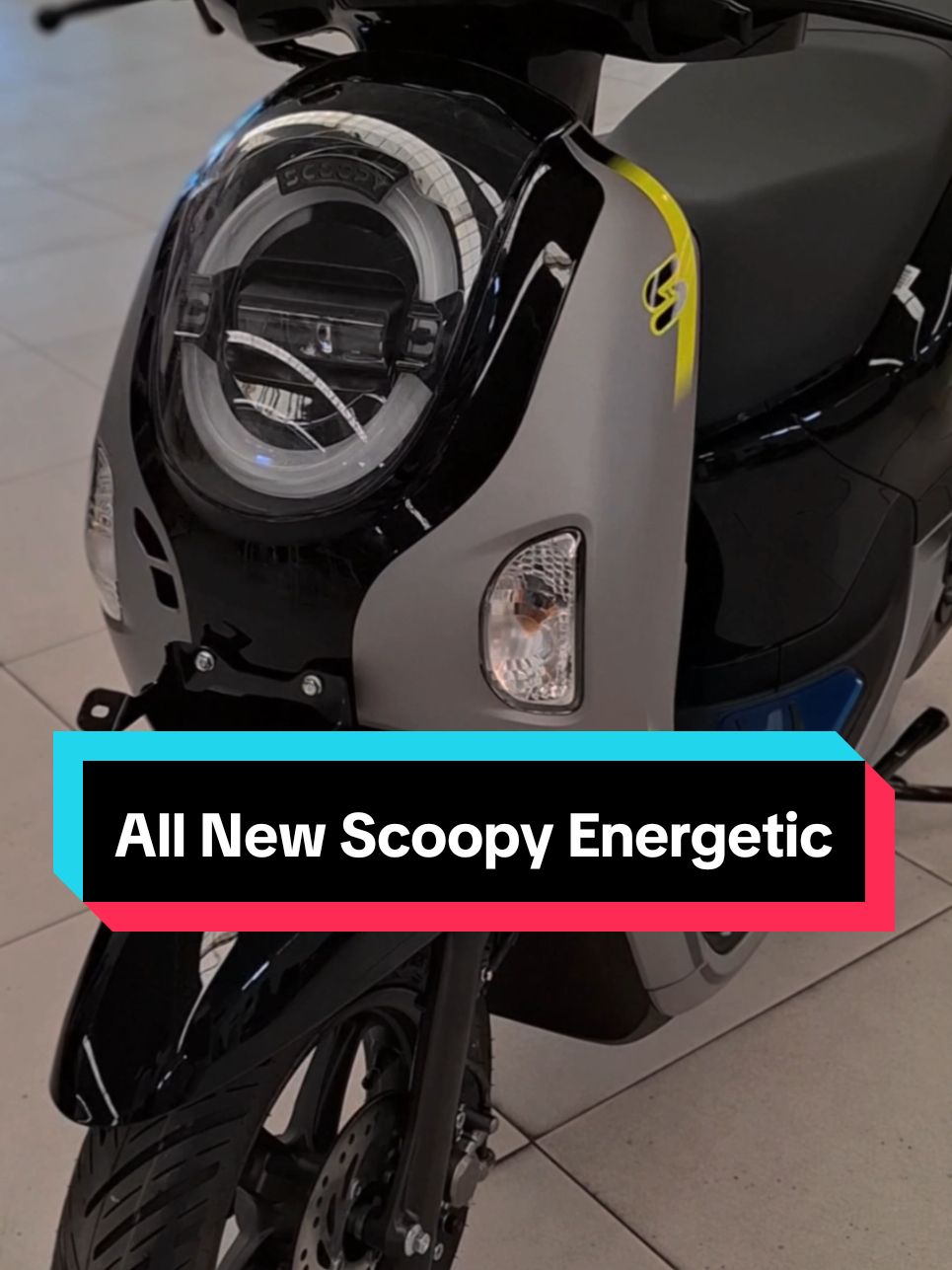 All New Scoopy Energetic Silver.😍 lama