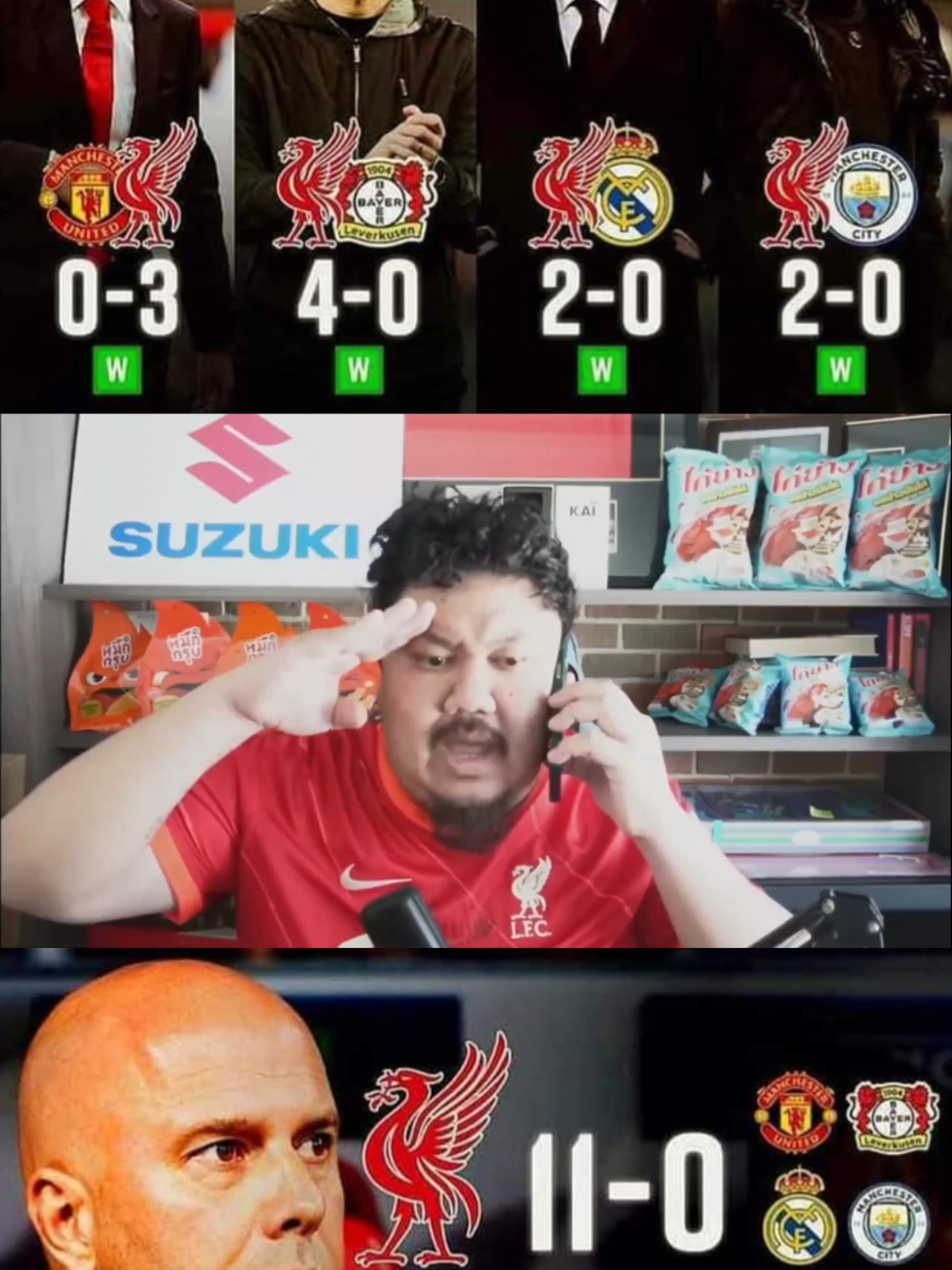 หงส์ รับจบ ตบหมด ทุกแชมป์..😂😂 #เกมส์เอง #liverpoolfc #manchestercity #เรอัลมาดริด #manchesterunited #liverpool #ynwa🔴🔴🔴 #ynwa #LIV #lfc #ลิเวอร์พูล❤️ 