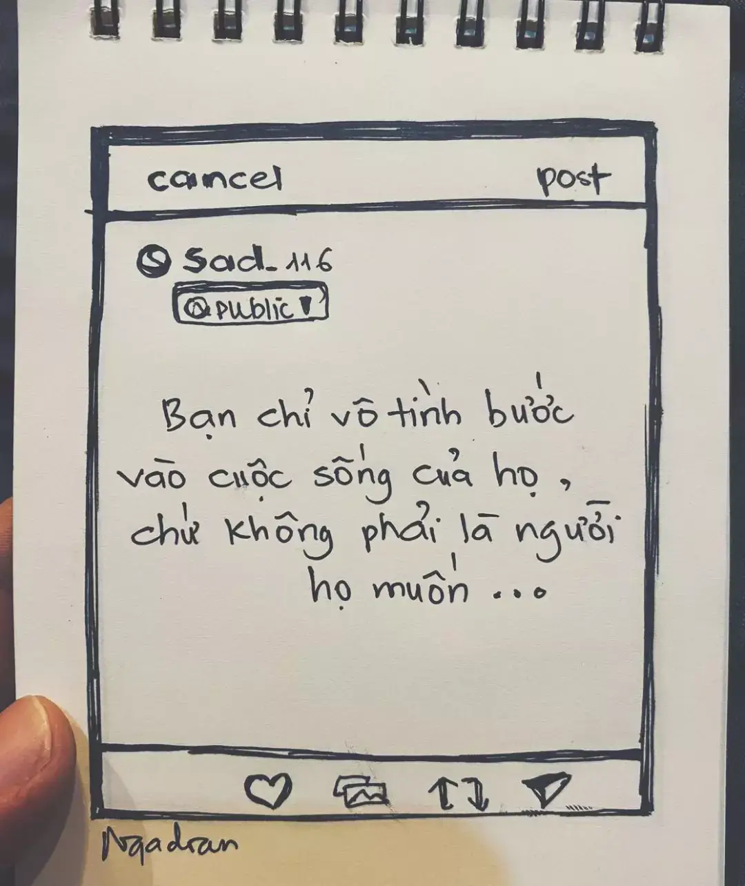 Nhiều lúc muốn buông tay, kỷ niệm là thứ níu tay em lại. Nhưng chịu đựng nhiều quá rồi, chợt nhận ra những kỷ niệm ấy chẳng đáng để mình phải nhẫn nhịn nhiều như thế.. #xuhuong#_dohalinh0 