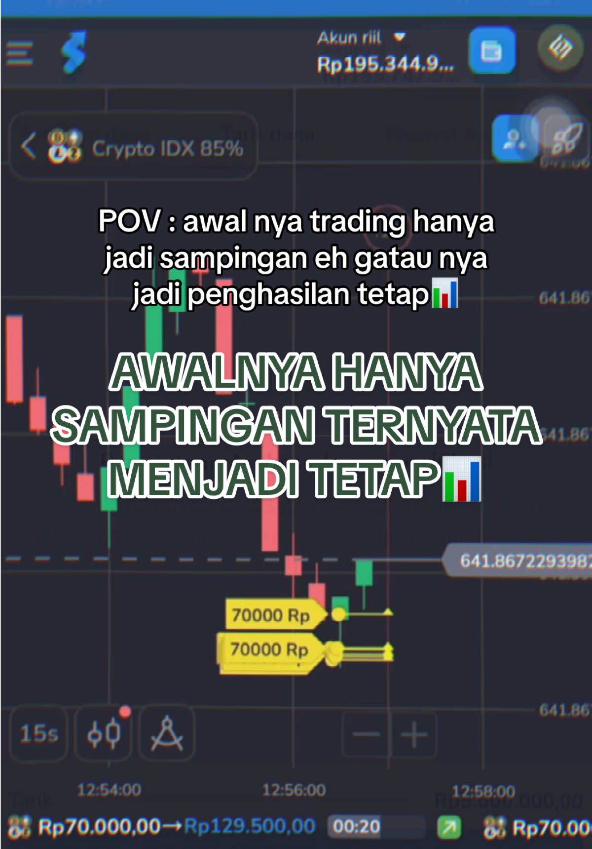 Sampingan menjadi tetap 📊 #stockity #stockitytrabar #strateggistockity #fortyfivetrading #45trading #stockitytradingindonesia #strateggidetik31 #stockityindonesia #strateggishadow #stockityid #trading #stockitytrading #fyp #stockitystrategi #CapCut 