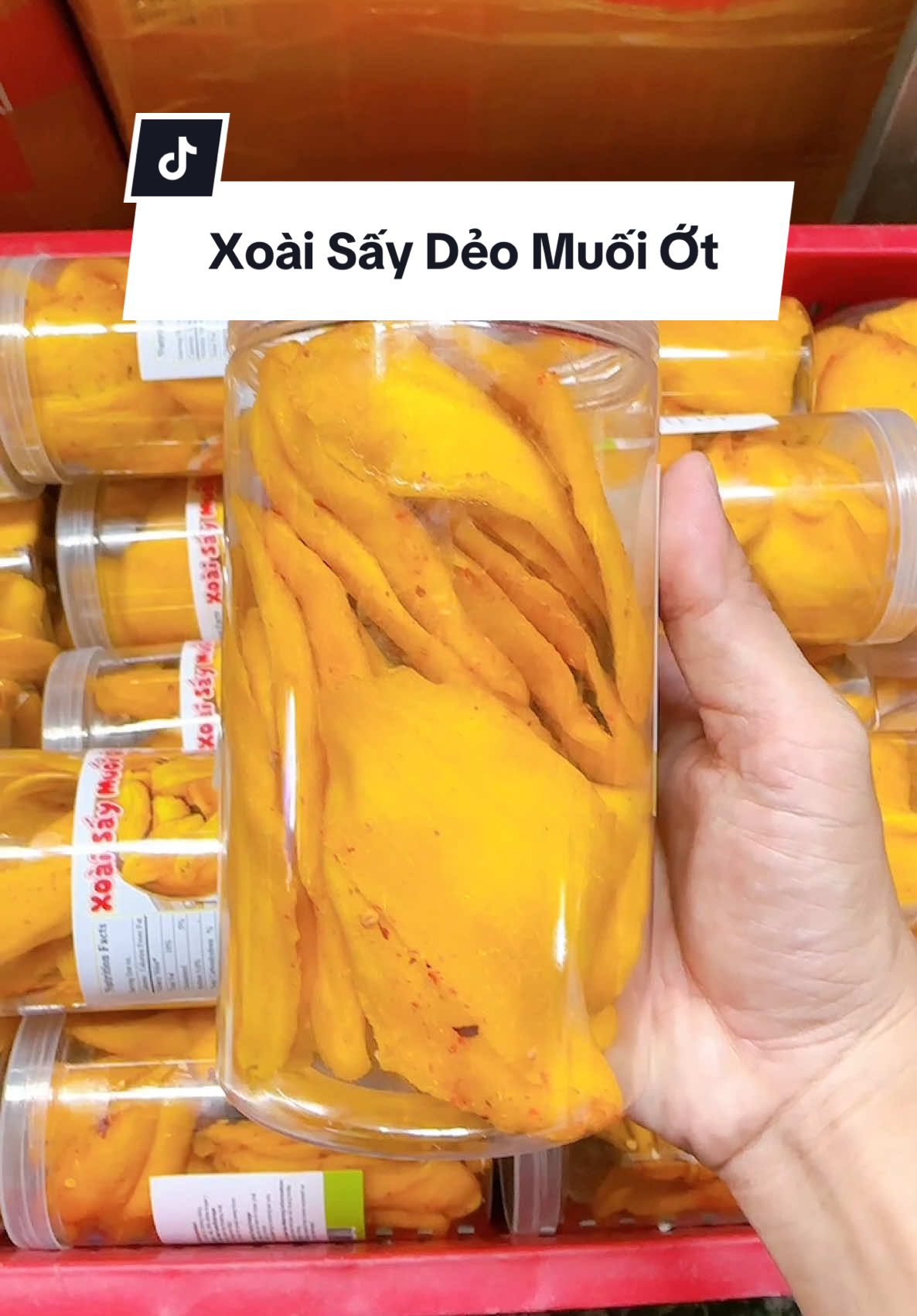 xoài sấy dẻo muối ớt dẻo ngon ngọt #xoaisaydeo #xoaisaydeomuoiot #taphoa1996 #ttlktiktokshop #ancungtiktok #thinhhanh 