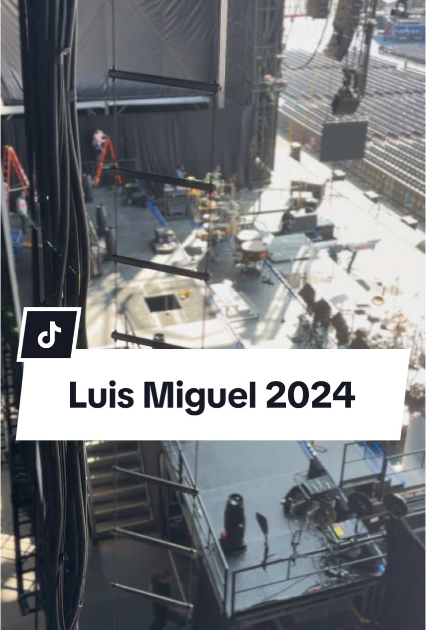 Nos vemos el proximo show 🤟🏽#trabajo #detras #del #escenario #evento #luismiguel 