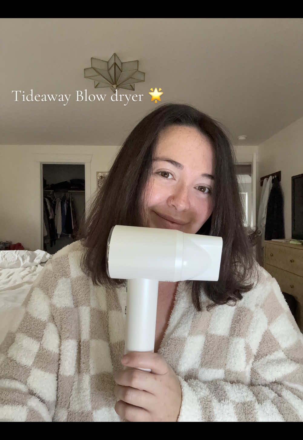 Okay but its so good 🥹‼️‼️ #tideawayblowdryer #newhairdryer #hairtok #hairstylist 