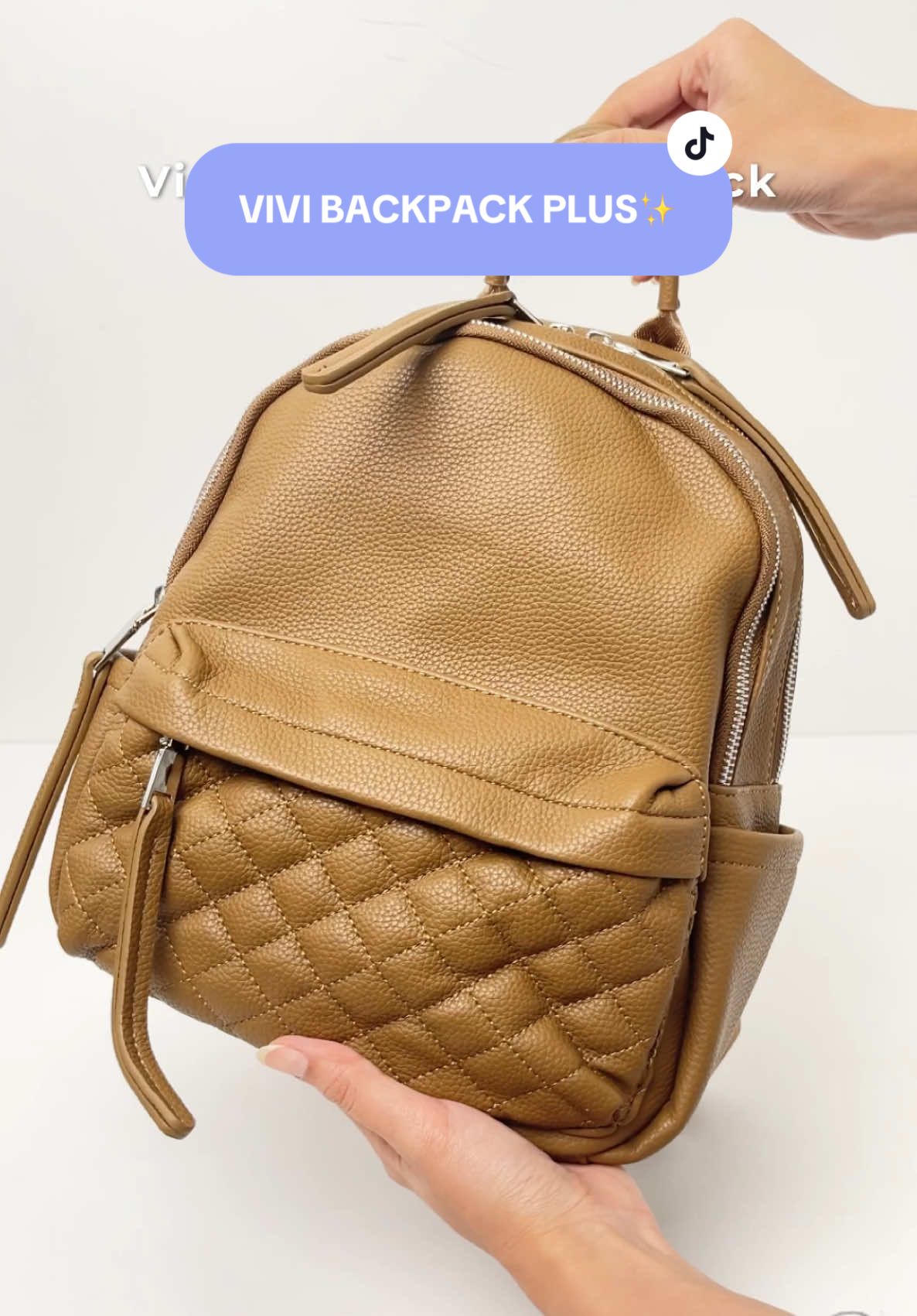 Saking banyak yang suka, kita upgrade Vivi backpack buat JHLadies💕 bahan dan kulitnya lebih tebal dan premium bangettt😆