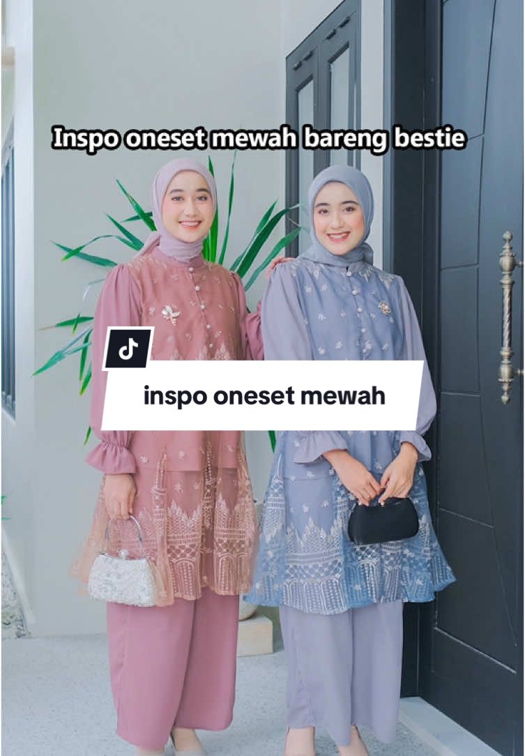 akhirnya restock‼️ koleksi yang selalu ditunggu-tunggu. Oneset mewah buat kondangan. Langsung pilih warna favoritmu deh! #TikTokAwardsID #belilokal #wibgajian #ootdlebaran 