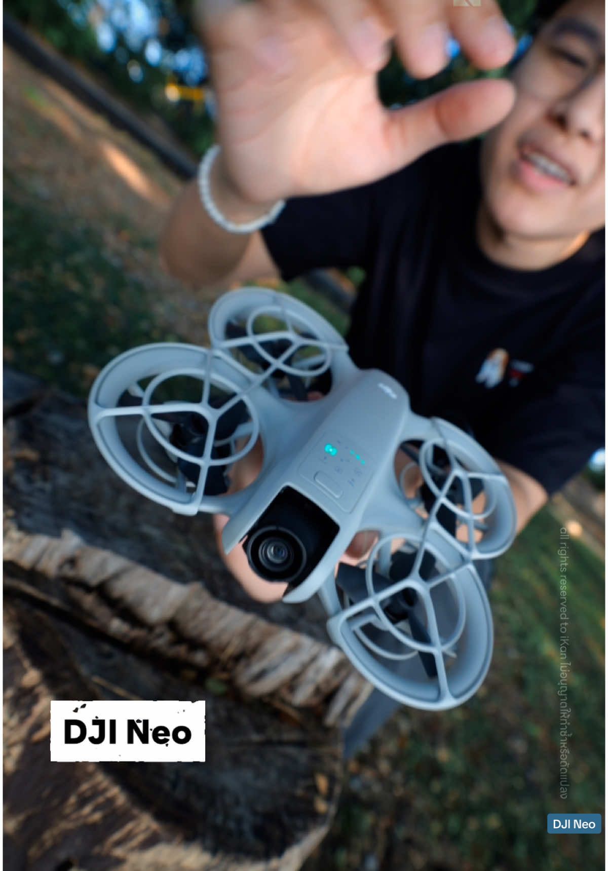 DJI Neo #ถ้าเราป้ายนายจะซื้อ #โดรน #DJINEO #MiniVlogDrone #Drone #gadget 