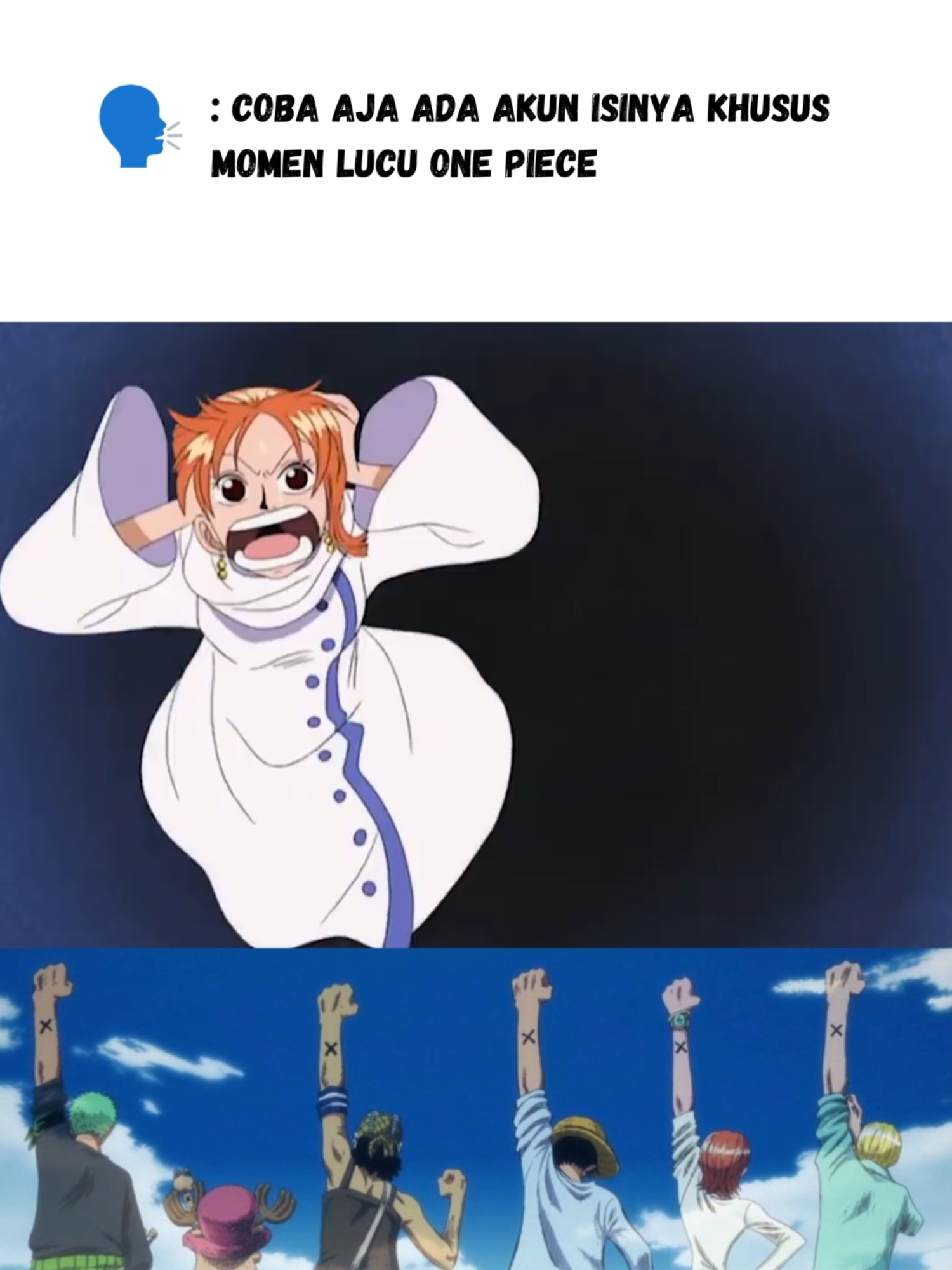 Bajak laut sejati tetap pada jalannya... #onepiece #onepiecelucu #onepiecengakak #onepiecetiktok #anime