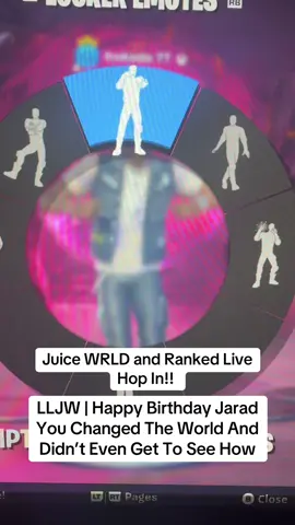 LLJW Man You Definitely Changed The World. #CapCut #fypage #foryoupage #fortnite #trending #juicewrld #999 #lljw #fortniteclips 