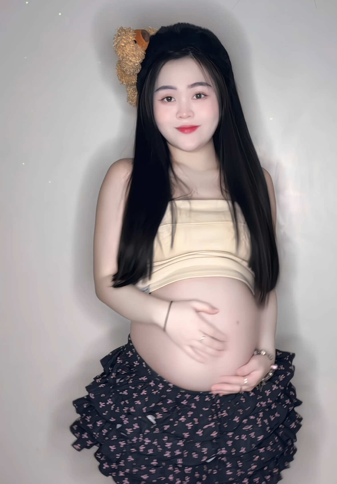 Bé bầu đu trend trễ xíu nha 🤭 @Quỳnh Anh Beauty nè 🥰 #bebau34w Dc: @Mắm 💢 #tiktokvn🇻🇳 #tiktokdance #fyp #fypシ #xuhuong #hot 