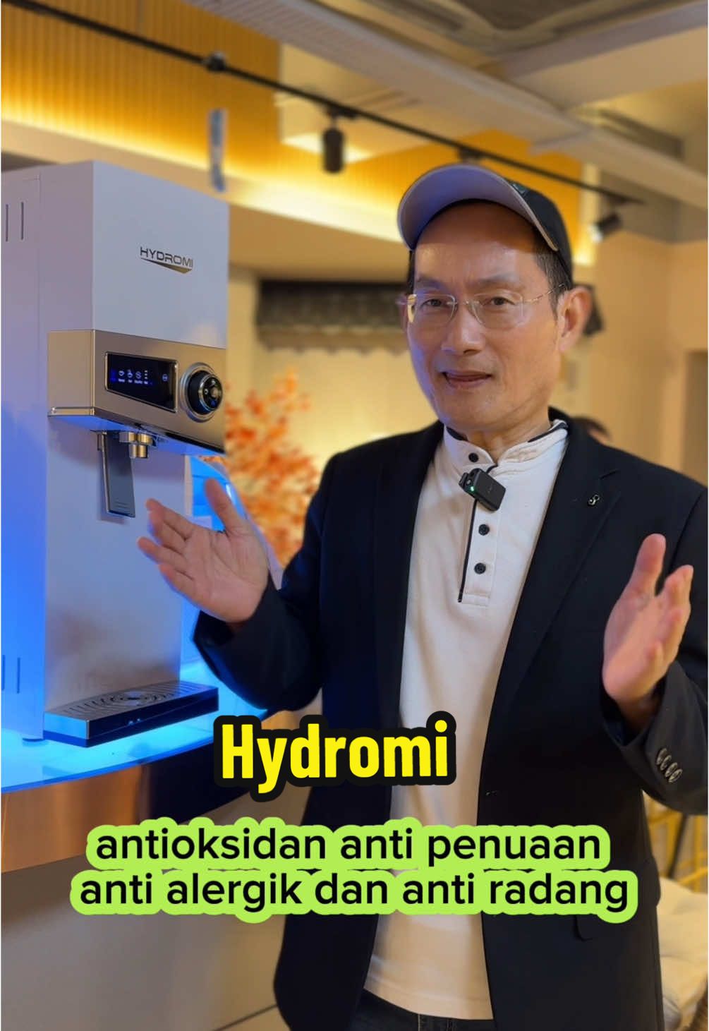 Hydromi: Air Hidrogen dengan 4 Kelebihan Utama ✅ Antioksidan - Melawan radikal bebas ✅ Antipenuaan - Kekal muda dan bertenaga ✅ Antialergi - Kurangkan sensitiviti ✅ Antiradang - Legakan keradangan Keunikan Hydromi: 2 dalam 1 - Air R.O. tulen dengan Hidrogen (H2) untuk kesihatan optimum. Hydromi bukan sekadar air, ia adalah penjagaan kesihatan terbaik anda! Hydromi: Hydrogen Water with 4 Key Benefits ✅ Antioxidant – Fights free radicals ✅ Anti-aging – Stay youthful and energetic ✅ Anti-allergy – Reduces sensitivity ✅ Anti-inflammatory – Relieves inflammation What Makes Hydromi Unique: 2-in-1 – Pure R.O. water infused with Hydrogen (H2) for optimal health. Hydromi is more than just water—it’s your ultimate health care solution!