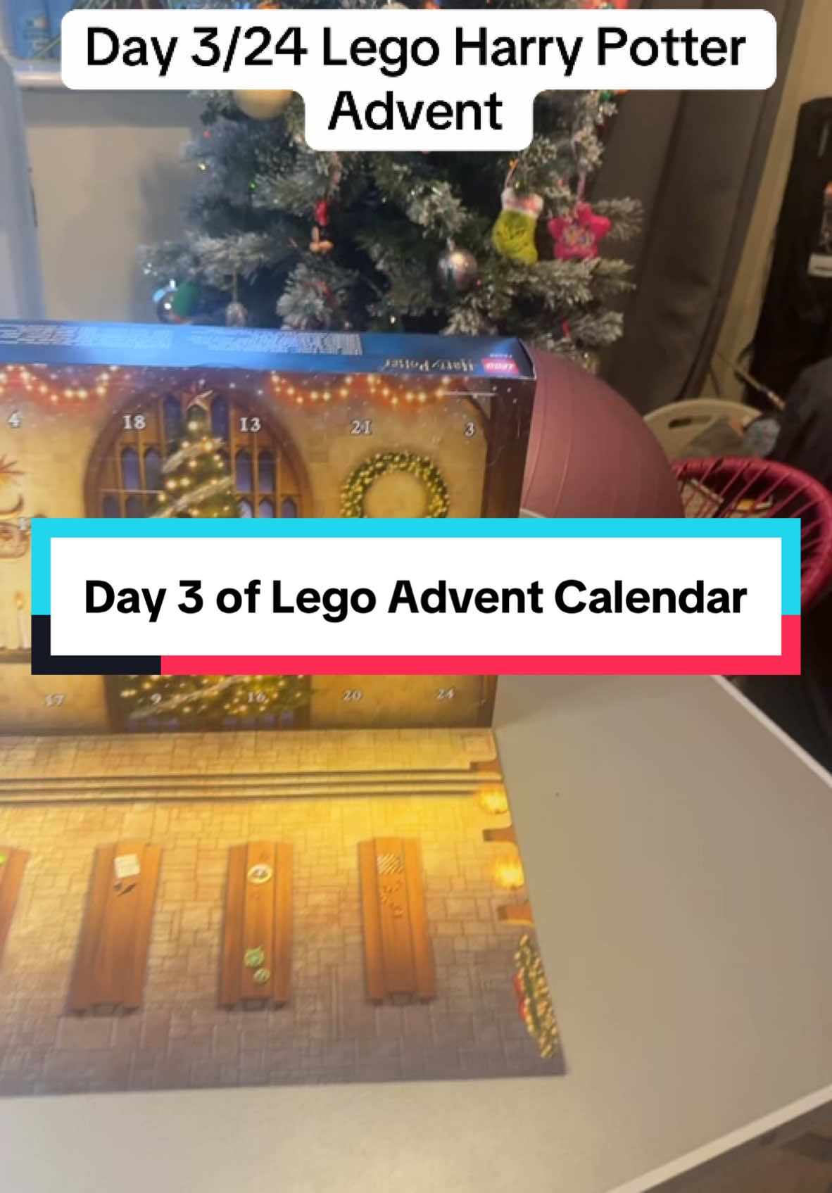 Day 3 of the Lego Harry Potter advent calendar! #lego #legotiktok #legotok #legocreator #afol #legoharrypotter 