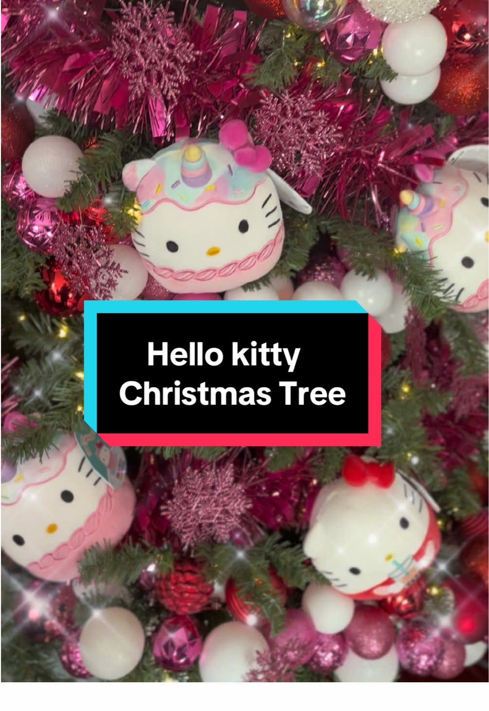 El árbolito que toda mujer desea esta navida 😍💕💗💞🎀🩷  #hellokitty #pink #christmastree #navidad #navidadentiktok #burritosabanero #fuerzaregida 