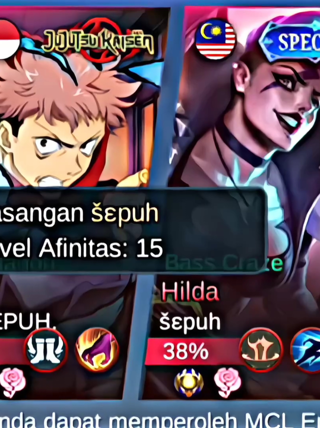 Nabrak sesama Lopers lvl 15. Beradu chemistry kita... 🫵 @𝐀𝐢 𝐬𝐡𝐢𝐧 🦋 #lapuryu #MLBBIDCreator #MLBBM6 #MLBB @Mobile Legends Indonesia 