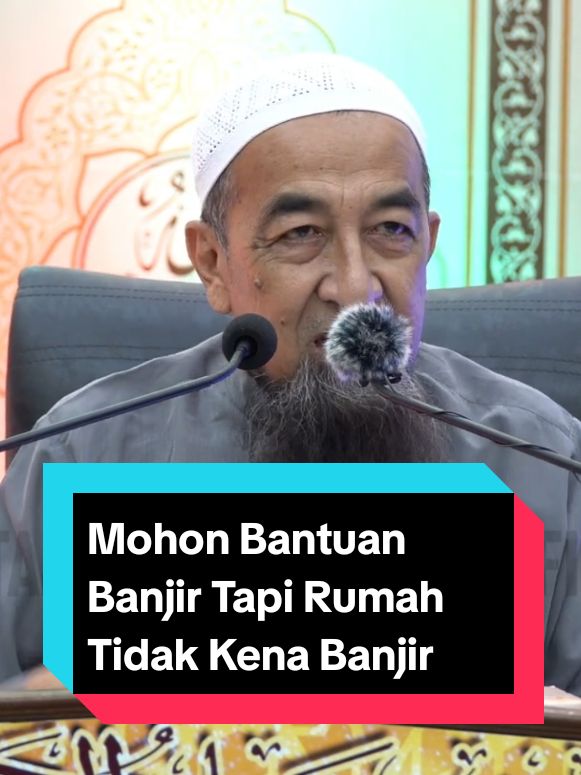 Mohon Bantuan Banjir Tapi Rumah Tidak Kena Banjir @Ustaz Azhar Idrus Official @UAItube #ustazazharidrus #ustazazharidrusofficial #uaioriginal #fyp #banjir #ustazazhar #uai 