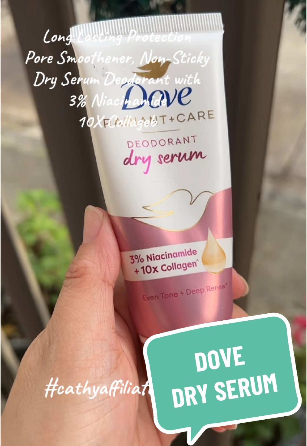 DOVE DRY SERUM LONG LASTING PROTECTION PORE SMOOTHENER NON-STICKY 3% NIACINAMIDE 10X COLLAGEN #cathyaffiliate #dove #doveph #dovedryserum #essentials #fypspotted 