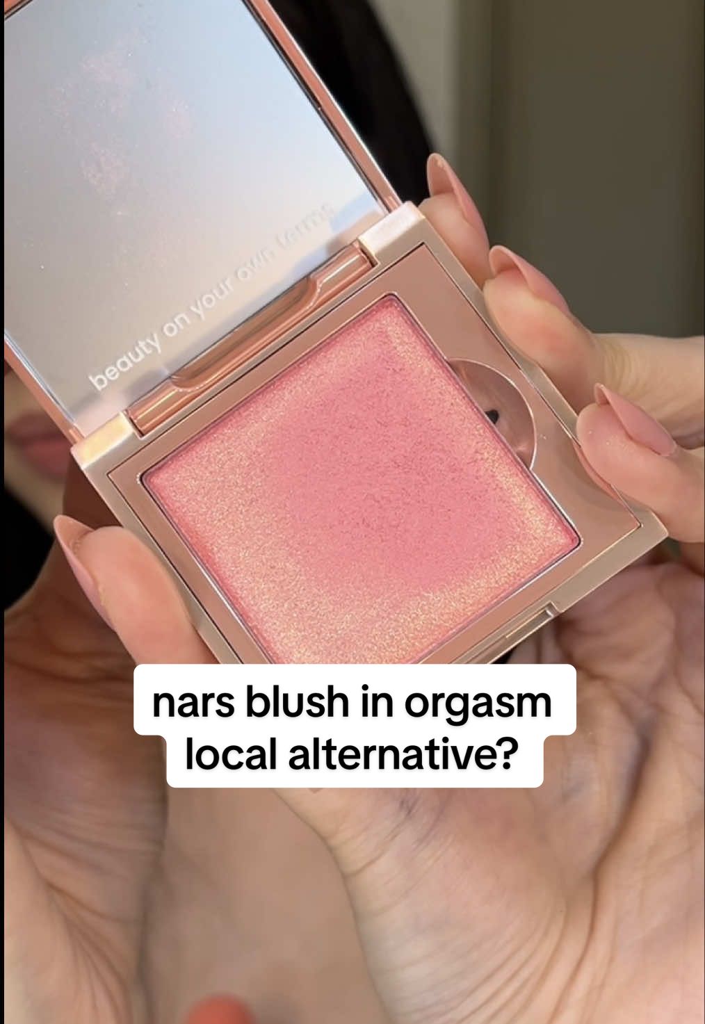 the prettiest pink baked blush 🤩 feat. GRWM Face Card Baked Blush in Venus  #grwm #grwmmakeup #grwmblush #grwmcosmeticsph #grwmfacecard #facecard #bakedblush #nars #narsorgam #narsblush #localalternative 