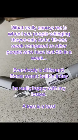 Sorry but This really annoys me. Everybody is different just be happy you had a loss. #fyppppppppppppppppppppppp #foryoupage❤️❤️ #foryourpage #foryoupage #mounjaro #mounjarojourney #mounjaroweightloss #monjaroupdate #mounjarocommunity #mounjaroinjection #mounjarofamily #mounjaromom 